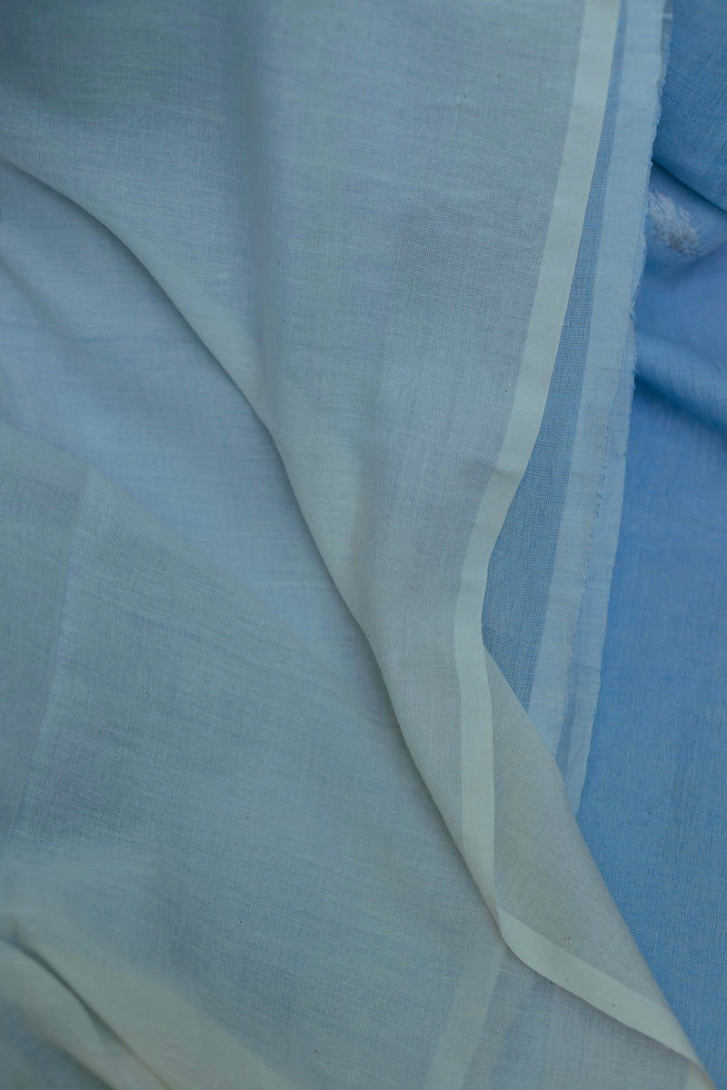pure linen jamdani saree