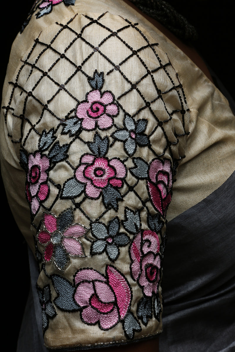 Secret Garden Hand Embroidered Blouse