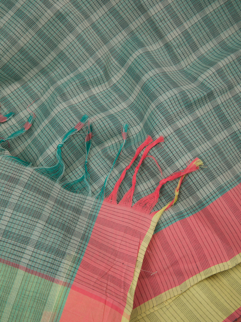 Lucid Dream - Handwoven Cotton Saree