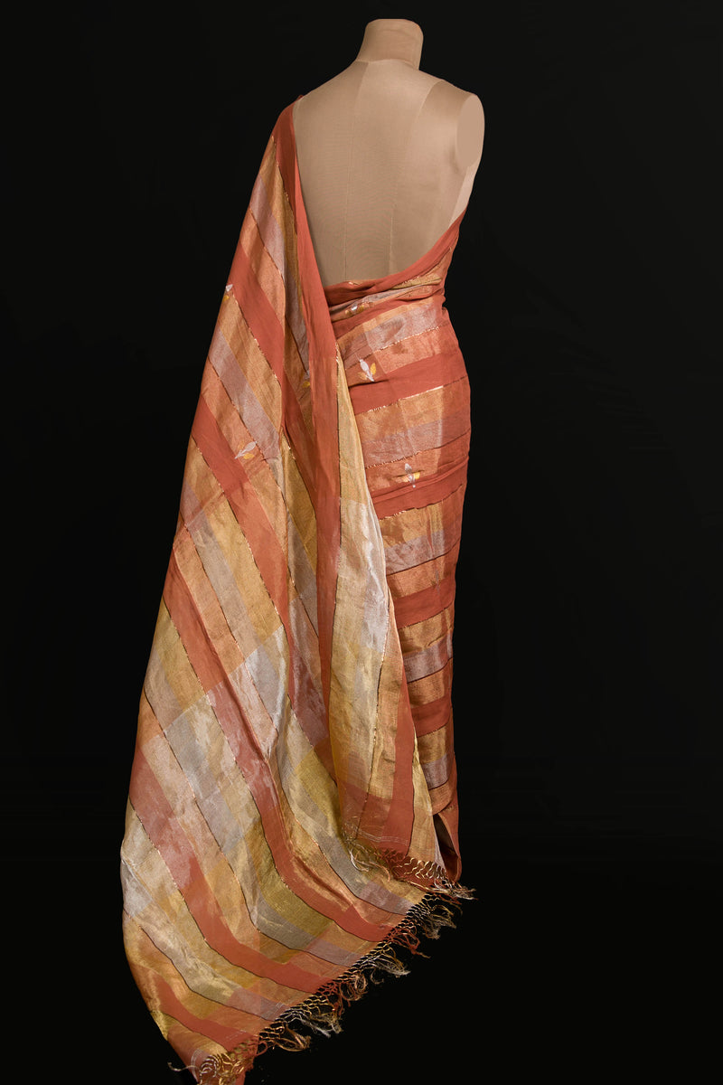 earthen tone saree festive collection