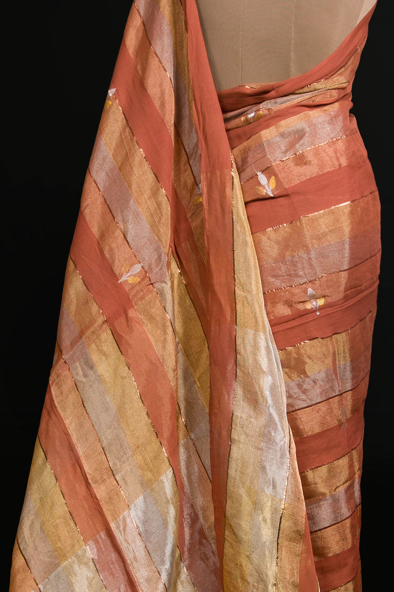 jamdani motif saree FESTIVE WEAR